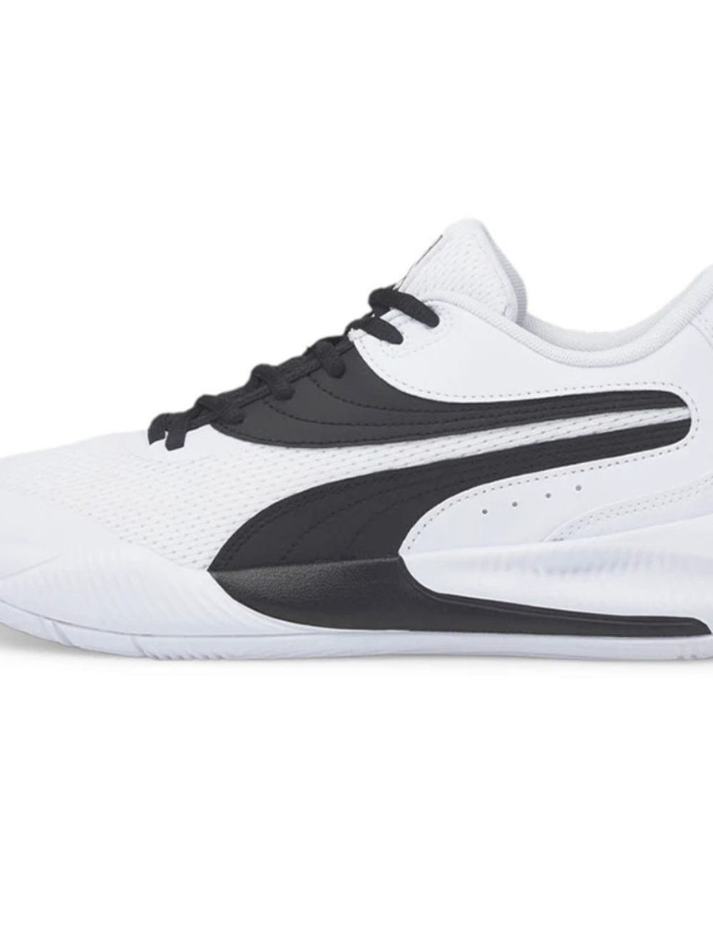 Puma Men's White & Black Athletic Sneaker